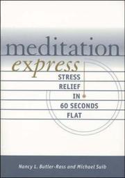 Cover of: Meditation Express  by Nancy L. Butler-Ross, Michael Suib