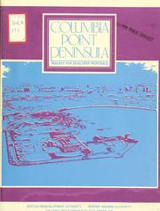Columbia point peninsula, request for developer proposals by Boston Redevelopment Authority