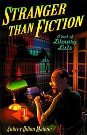 Cover of: Stranger than fiction: book of literary lists