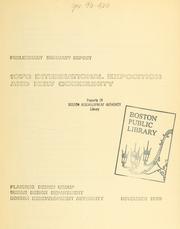 Cover of: 1976 international exposition and new community, preliminary summary report. by Boston Redevelopment Authority