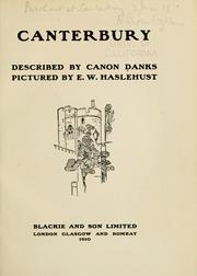 Cover of: Canterbury