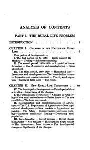 Cover of: Rural life and education: a study of the rural-school problem as a phase of the rural-life problem