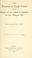 Cover of: The taxation of land values and the report of the Select Committee on the Glasgow Bill.