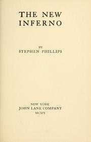 Cover of: The new inferno by Stephen Phillips