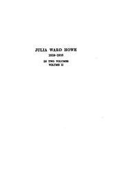 Cover of: Julia Ward Howe, 1819-1910