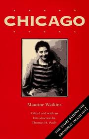 Cover of: Chicago by Maurine Watkins