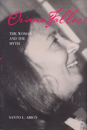 Cover of: Oriana Fallaci by Santo L. Aricò