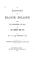 Cover of: A history of Block Island from its discovery, in 1514, to the present time, 1876