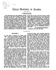 Cover of: Gold hunting in Alaska