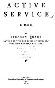 Cover of: Active service by Stephen Crane