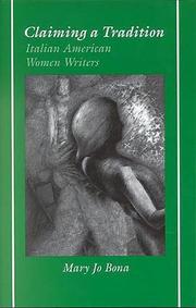 Cover of: Claiming a tradition: Italian American women writers