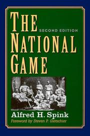 Cover of: The national game