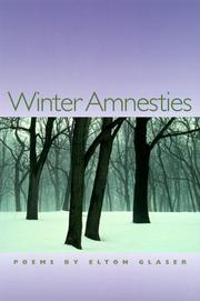 Cover of: Winter amnesties: [poems]