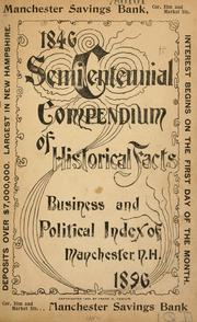 Cover of: 1846 semi-centennial compendium of historical facts by Frank H. Challis