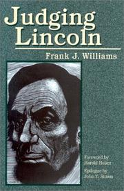Cover of: Judging Lincoln
