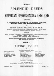 Splendid deeds of American heroes on sea and land by Samuel Fallows