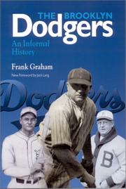 Cover of: The Brooklyn Dodgers by Graham, Frank