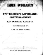 Cover of: G. F. Schoemanni de reticentia Homeri