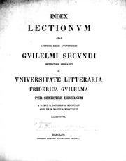 Cover of: [De Theocriti idyllio septimo] by Johannes Vahlen