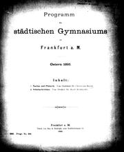 Cover of: Tacitus und Plutarch