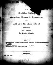 Quaestiones criticae in Timaeum Ciceronis e Platone transcriptum by Franz Hochdanz