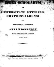 Cover of: G. F. Schoemanni mantissa animadversionum ad Aeschyli Prometheum by Georg Friedrich Schömann