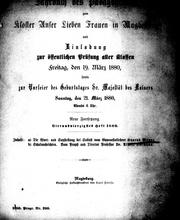 Cover of: Die Wort und Satzstellung bei Sallust