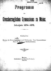 Cover of: Horaz als Kunstkritiker und Philosoph by Beck, Charles
