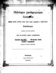 Cover of: De Musaei Grammatici codice Palatino scripsit