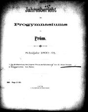 Cover of: Die Briefsammlung des jüngeren Plinius als Schullektüre