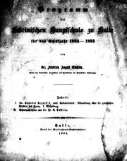 Cover of: Theodor Arnold's Abhandlung über die griechischen Studien des Horaz