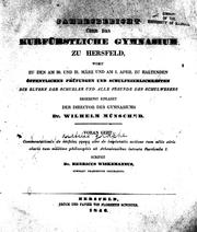 Cover of: Commentationis de [asebeias graphe] sive De impietatis actione tum aliis viris claris tum maxime philosophis ab Atheniensibus intenta particula I