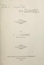 Cover of: The adventures of a conscript. by W. H. Younce
