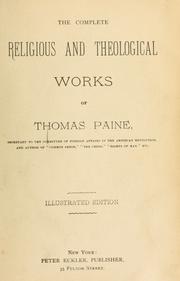 Cover of: Age of reason by Thomas Paine