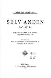 Cover of: Selv-anden paa 86@14': optegnelser fra den Norske polarfaerd 1893-96