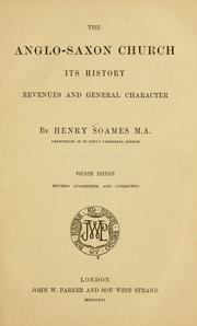 Cover of: The Anglo-Saxon church by Soames, Henry