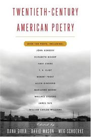 Cover of: Twentieth Century American Poetry
