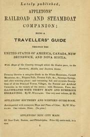 Cover of: Appleton's New York city and vicinity guide ... by W. Williams