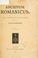Cover of: Archivum Romanicum - volume III + volume IV