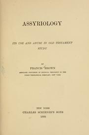 Cover of: Assyriology by Francis Brown