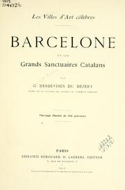 Cover of: Barcelone et les grands sanctuaires catalans.