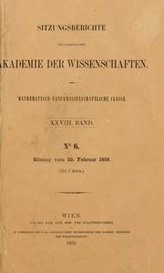 Cover of: Beiträge zur Kenntniss der fossilen Flora von Sotzka in Untersteiermark.