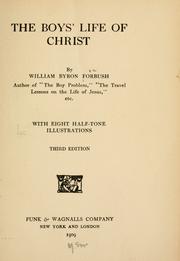 Cover of: The boys' life of Christ