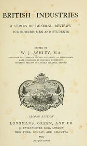 Cover of: British industries by William James Ashley