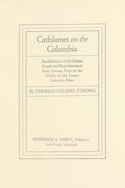 Cover of: Cathlamet on the Columbia by Thomas Nelson Strong