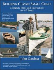 Cover of: Building Classic Small Craft  by John Gardner