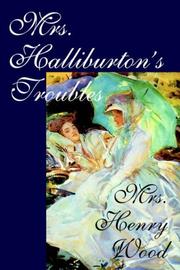 Cover of: Mrs. Halliburton's Troubles