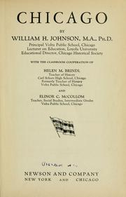 Cover of: Chicago by William H. Johnson