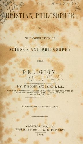 The Christian philosopher by Thomas Dick