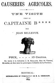 Cover of: Une visite chez le Capitaine B***
